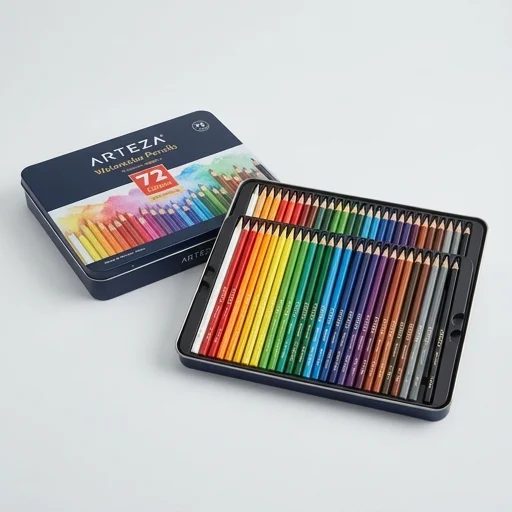 Arteza Watercolor Pencils 72 Color view 2