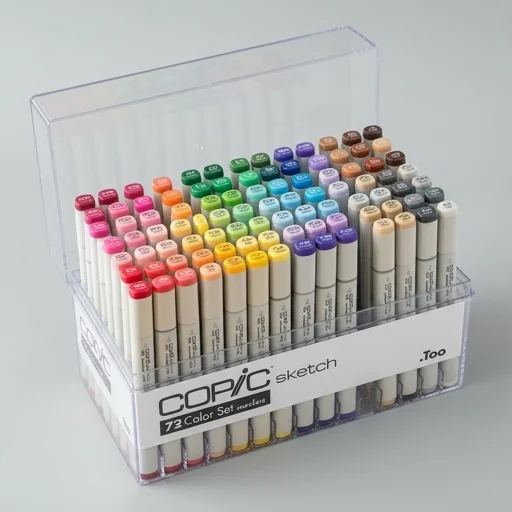 Copic Sketch Markers 72 Color Set