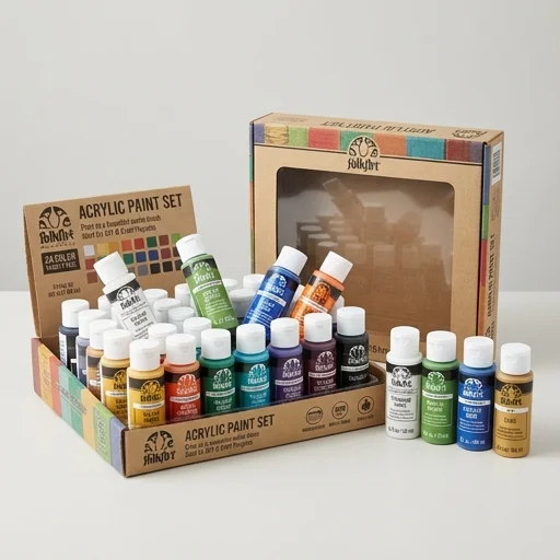 Folkart Acrylic Paint Set