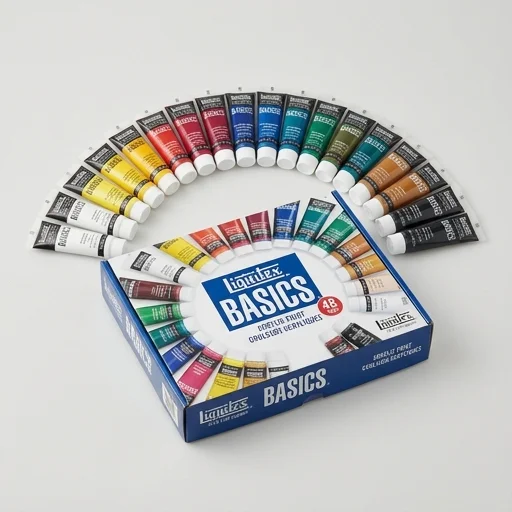 Liquitex Basics Acrylic Paint Set