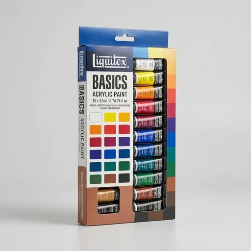 Liquitex Basics Acrylic Paint Set view 2