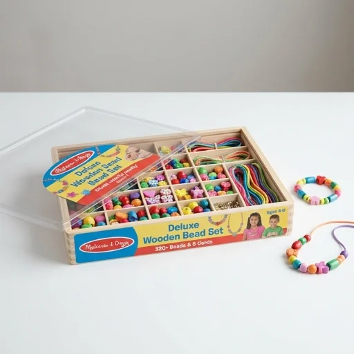 Melissa Doug Bead Set view 3