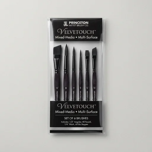 Princeton Velvetouch Brush Set
