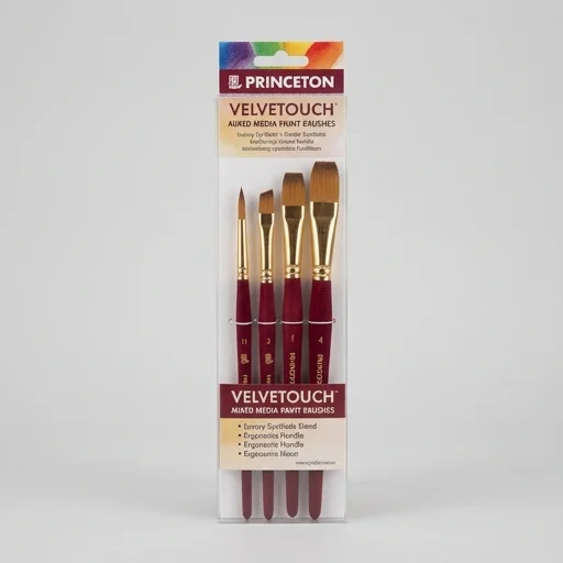Princeton Velvetouch Brush Set view 3