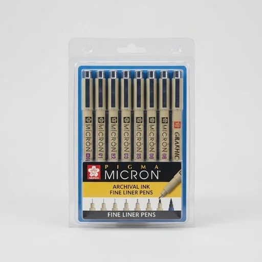 Sakura Pigma Micron Pens Set view 3