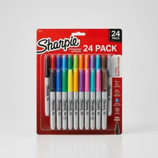 Sharpie Permanent Markers 24 Pack view 2
