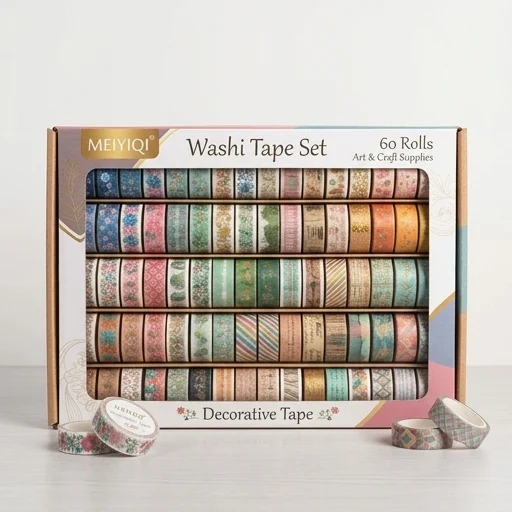 Washi Tape Set 60 Rolls view 2
